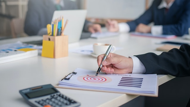 business people working together in the office